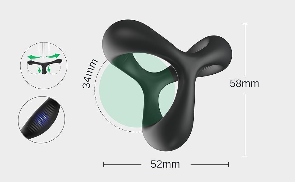 FlexPulse Silicone Delay Ring