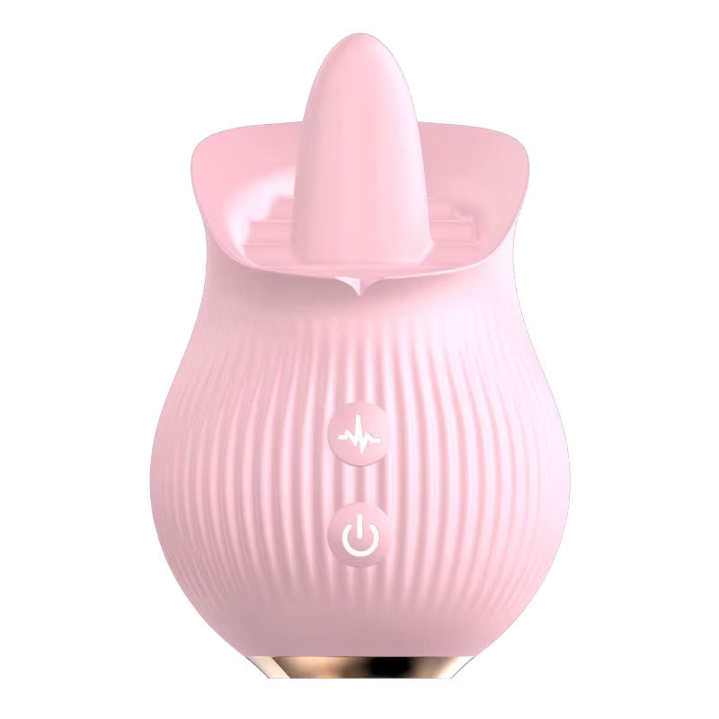 RoseLuxe Tongue Kiss Vibrator