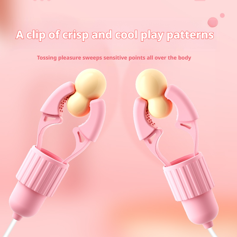 PulseGrip Vibrating Nipple Stimulator (Clamp-Tongue)