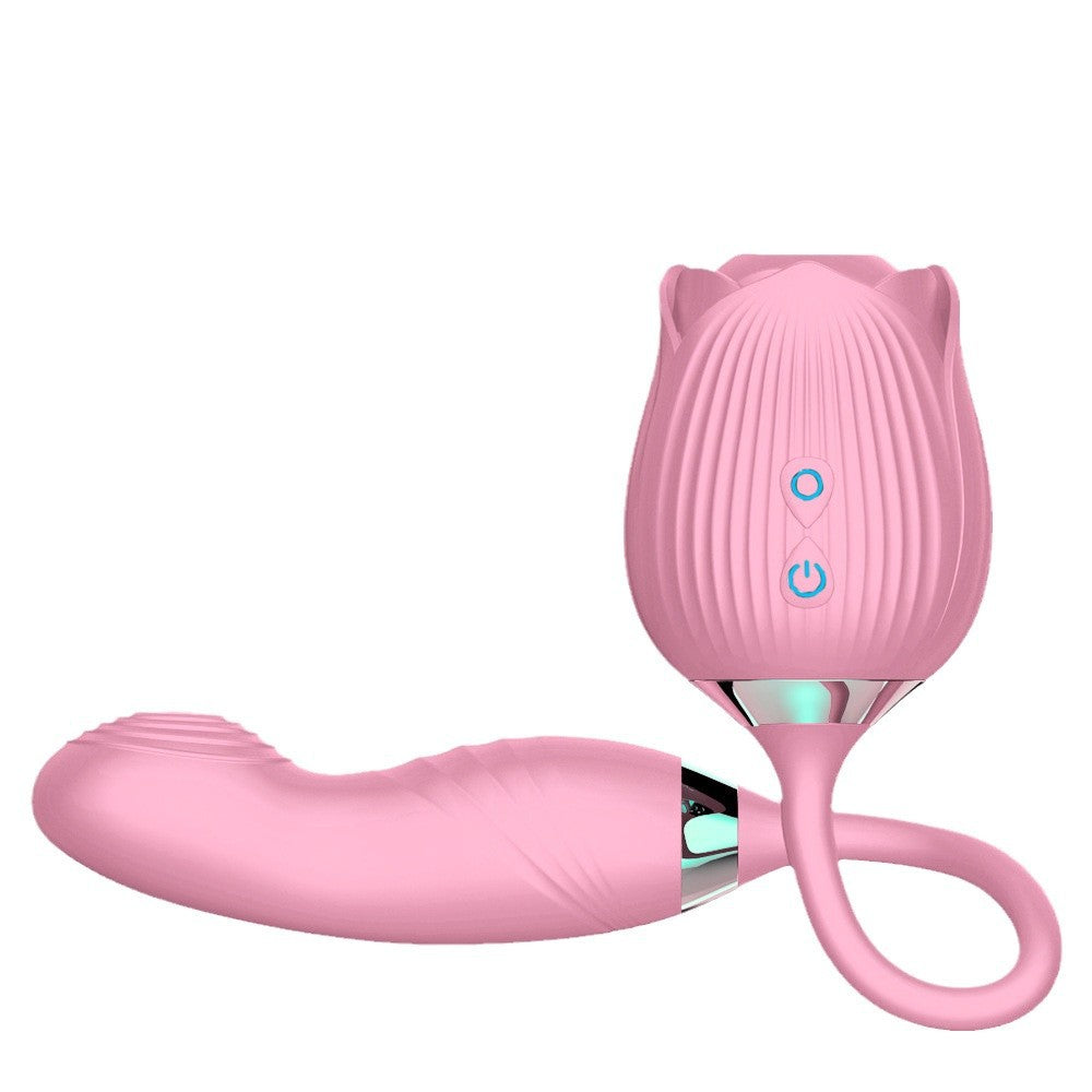 RoseFusion 2-in-1 Suction Vibrator