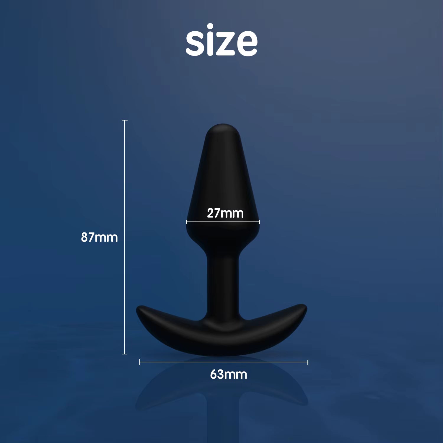 SilkCore Silicone Anal Plug