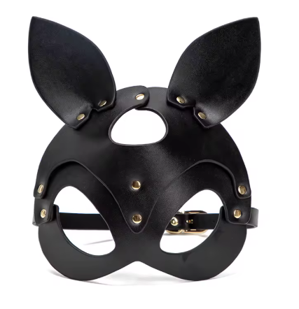 Mystique Animal Leather Eye Mask
