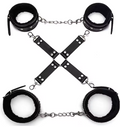 MidnightBond 3-Piece Wrist & Ankle Restraint Set