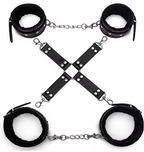 MidnightBond 3-Piece Wrist & Ankle Restraint Set