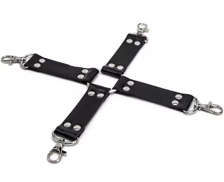 MidnightBond 3-Piece Wrist & Ankle Restraint Set