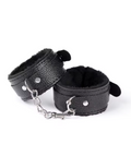 LunaGrip Plush Leather Handcuffs