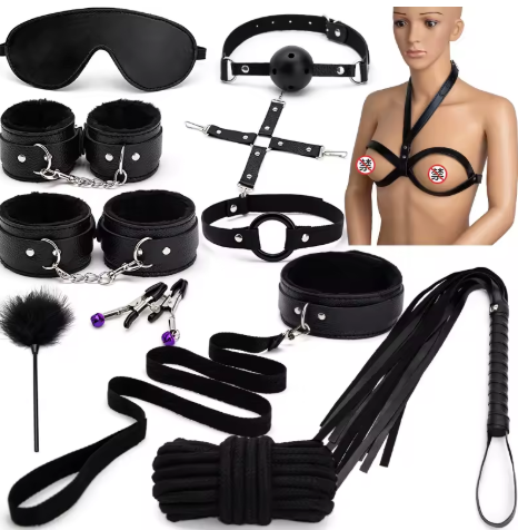 NoirEssence 12-Piece Bondage Roleplay Kit