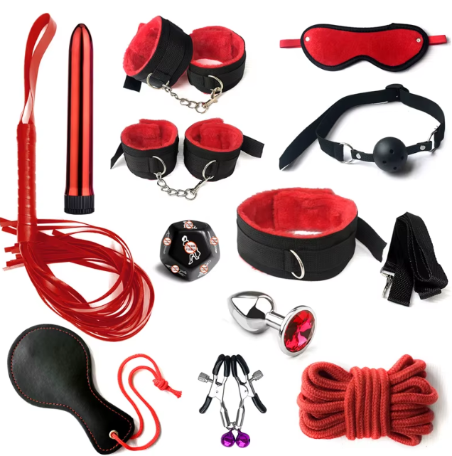NoirEssence Couples Roleplay Accessory Set