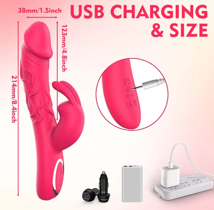 LuxePulse Rabbit Vibrator