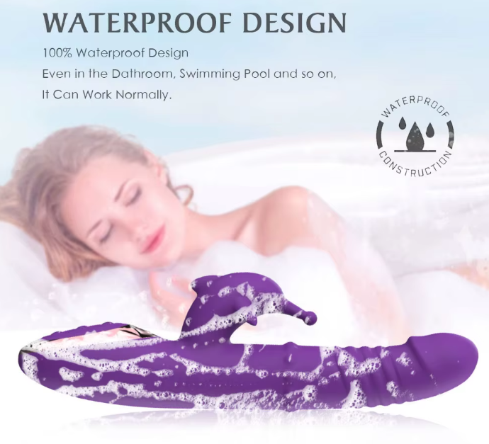 Dolphina Pulse Rotating Rabbit Vibrator